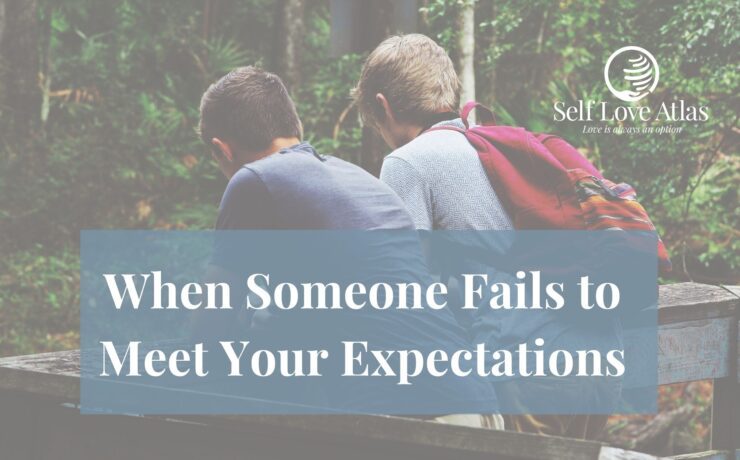 when someone fails to meet your expectations, two guys talking with eachother