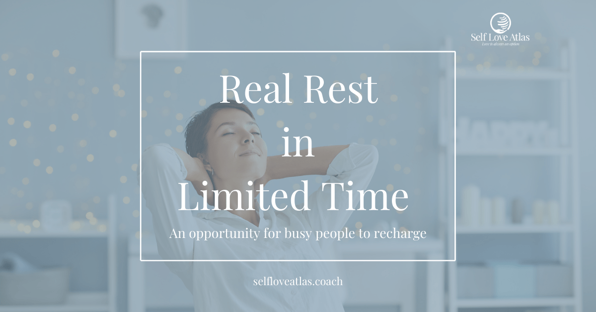 real rest in limited time, here are 3 lies people tell themselves about rest and 12 ways to get rest without sleeping